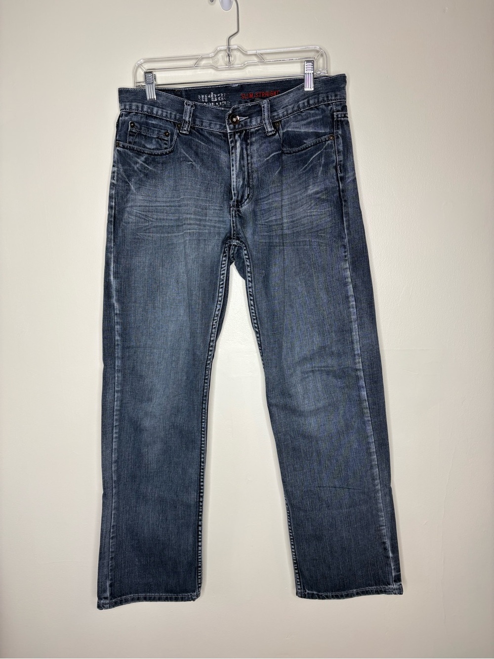 Urban Pipeline Mens Slim Straight leg Jeans 32 x 32